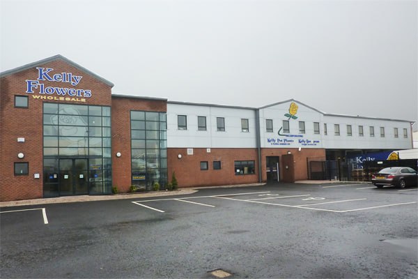 M E Crowe-built Kelly Flowers wholesale premises, Northern Ireland