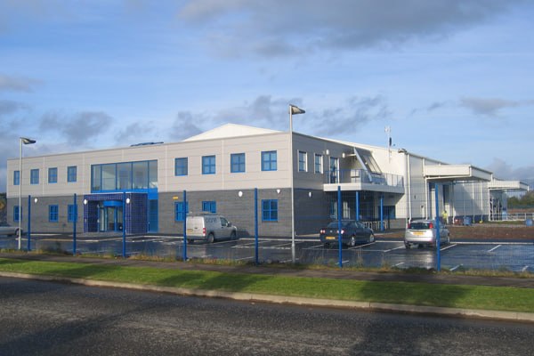M E Crowe two-storey commercial office and industrial unit