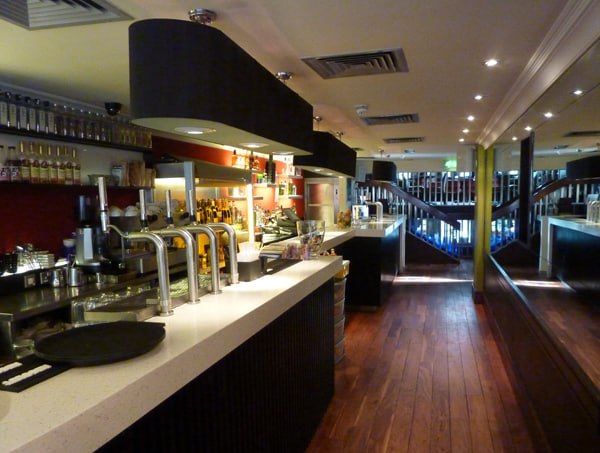 M E Crowe restaurant and bar interior fit-out, Northern Ireland