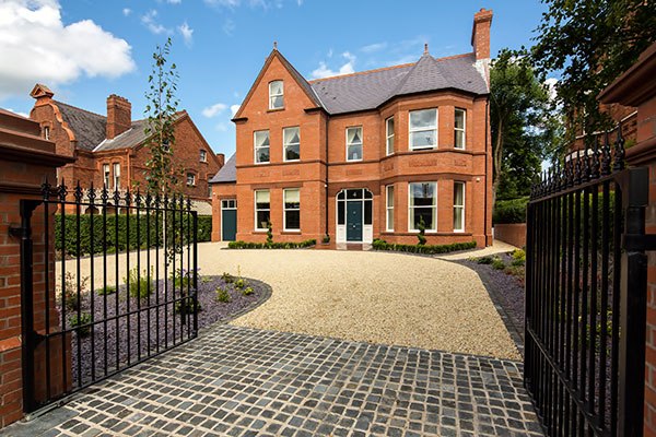 M E Crowe red-brick period property restoration, County Antrim